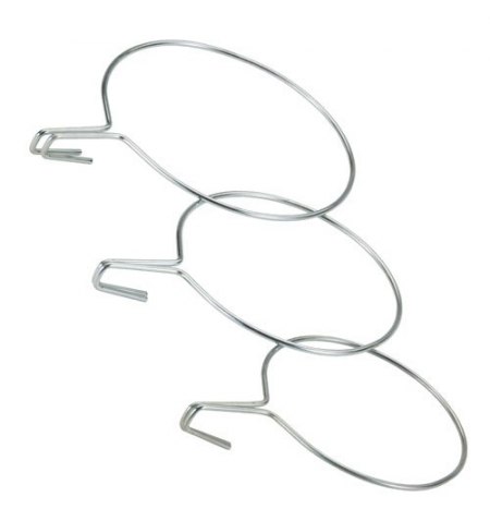 Soporte Maceta Balcon Zincado 22 cms