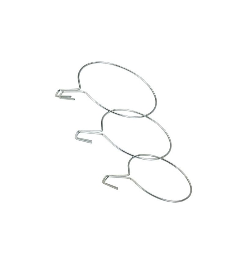 Soporte Maceta Balcon Zincado 22 cms