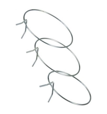 Soporte Maceta Pared Zincado 20 cms