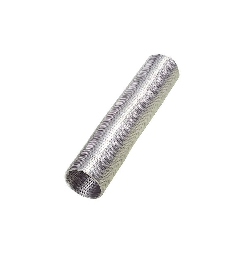 Tubo Aluminio Compacto Gris Ø 150 mm. / 5 metros