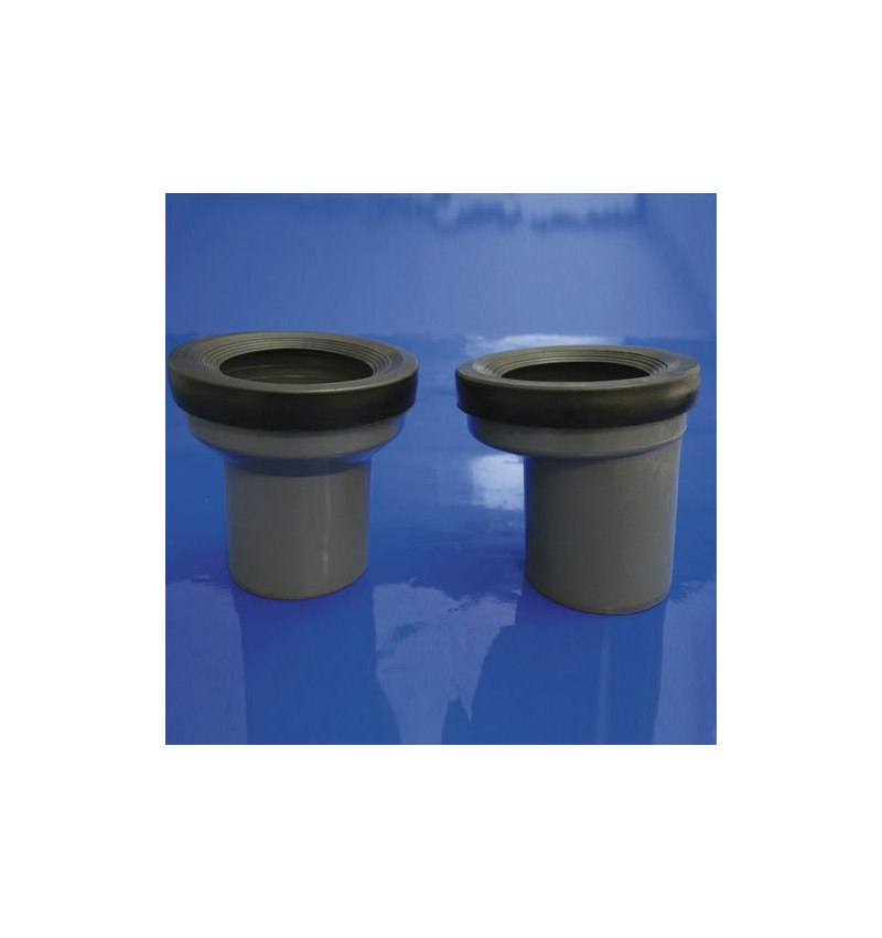 Manguito Inodoro Pvc T-90  Recto 90