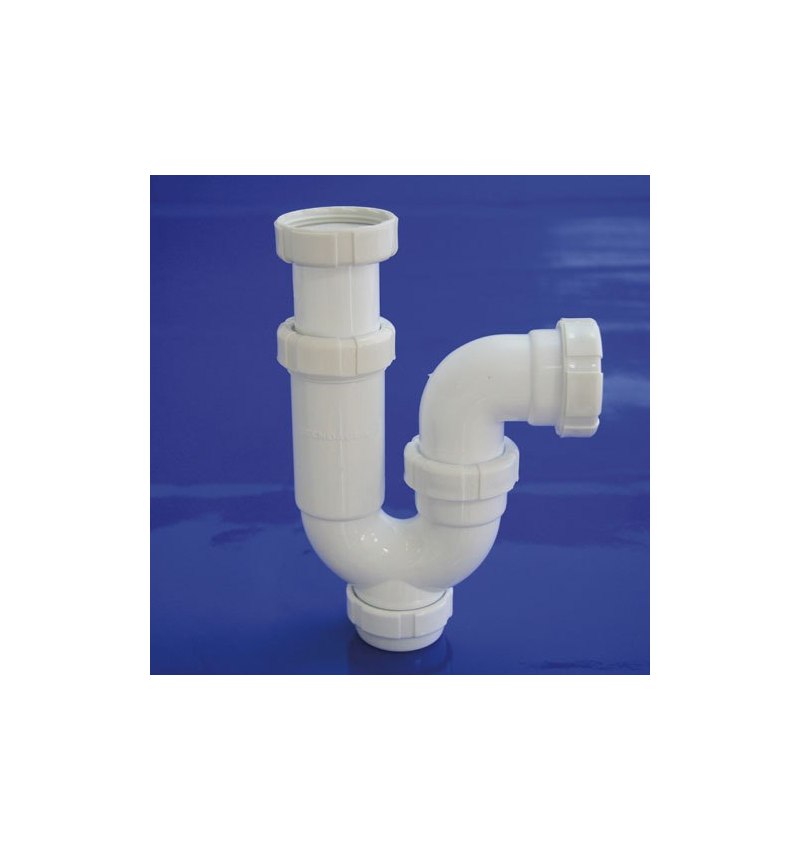 Sifon Curvo Extensible T-31 Tuerca Loca  1 1/2