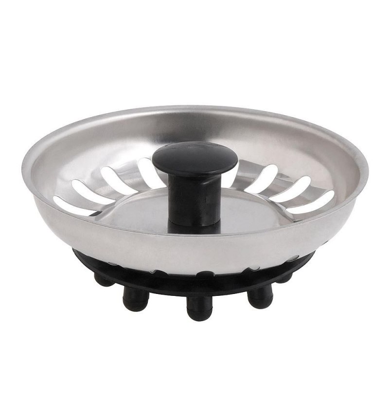 Tapon Valvula Cesta Para Fregadero, Inoxidable T-93-115 1 1/2