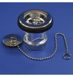 Valvula Lavabo/bide Metalizada T-61ME 1 1/4
