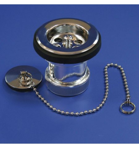 Valvula Lavabo/bide Metalizada T-61ME 1 1/4