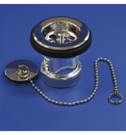 Valvula Lavabo/bide Metalizada T-61ME 1 1/2