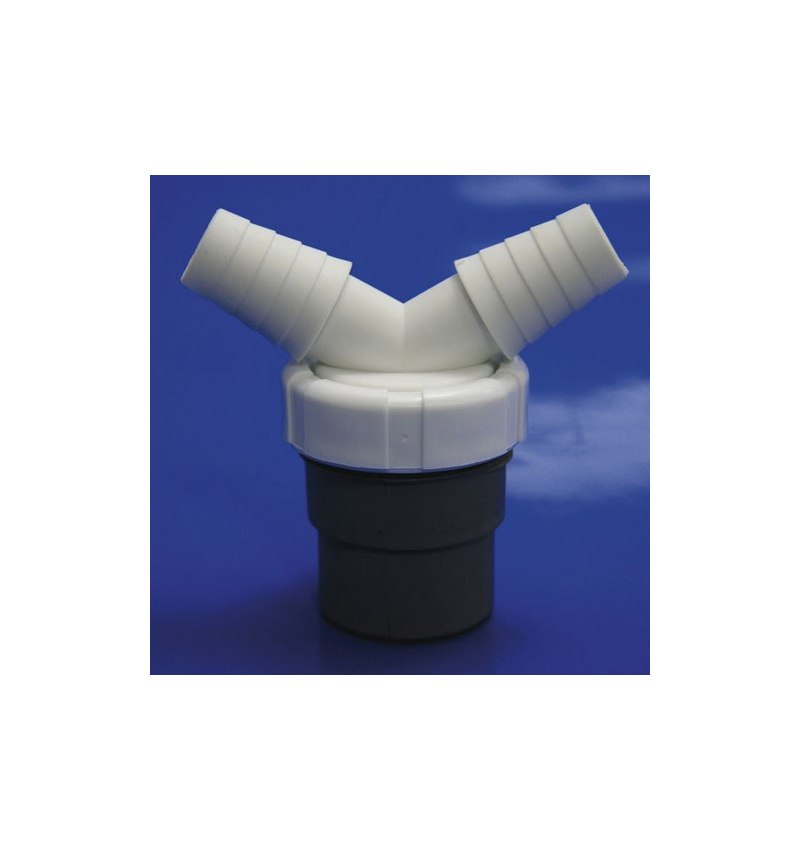Conexion T-219 PP Doble Toma Lavadora