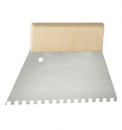 Espatula Peine Normal 18 cm. / 8x 8 mm.