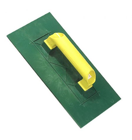 Talocha plástico Lisa 275x155 mm.amarilla