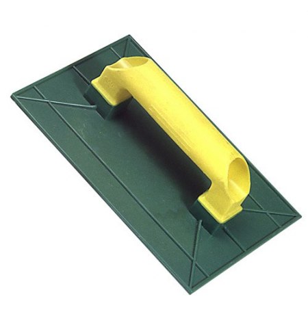 Talocha plástico Lisa 360x190 mm.amarilla