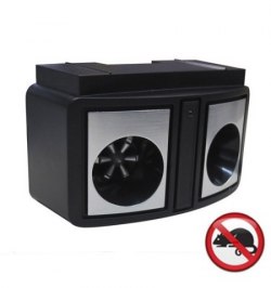 Ahuyentador Ultrasonidos Ratas/Ratones 300 m².