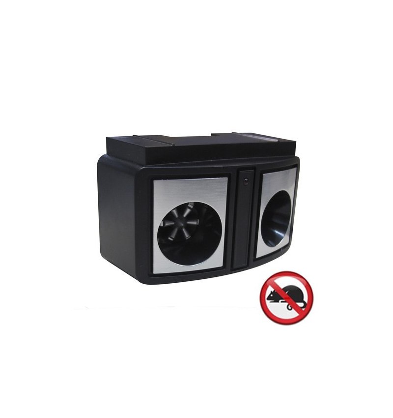 Ahuyentador Ultrasonidos Ratas/Ratones 300 m².