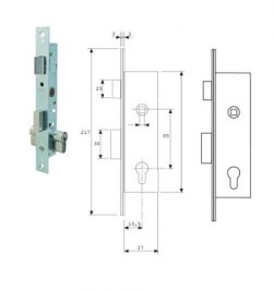 Cerradura Tesa 2200-hz/15