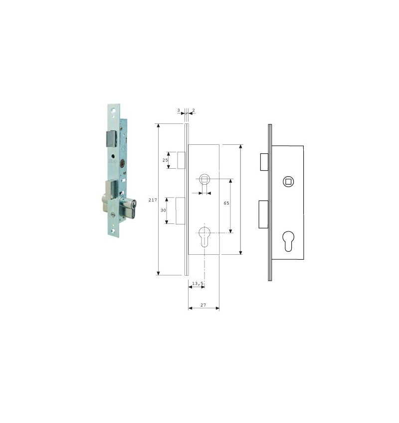 Cerradura Tesa 2200-hz/15