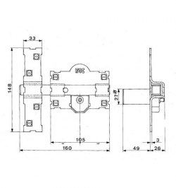 Cerrojo Fac 101-r/105-p