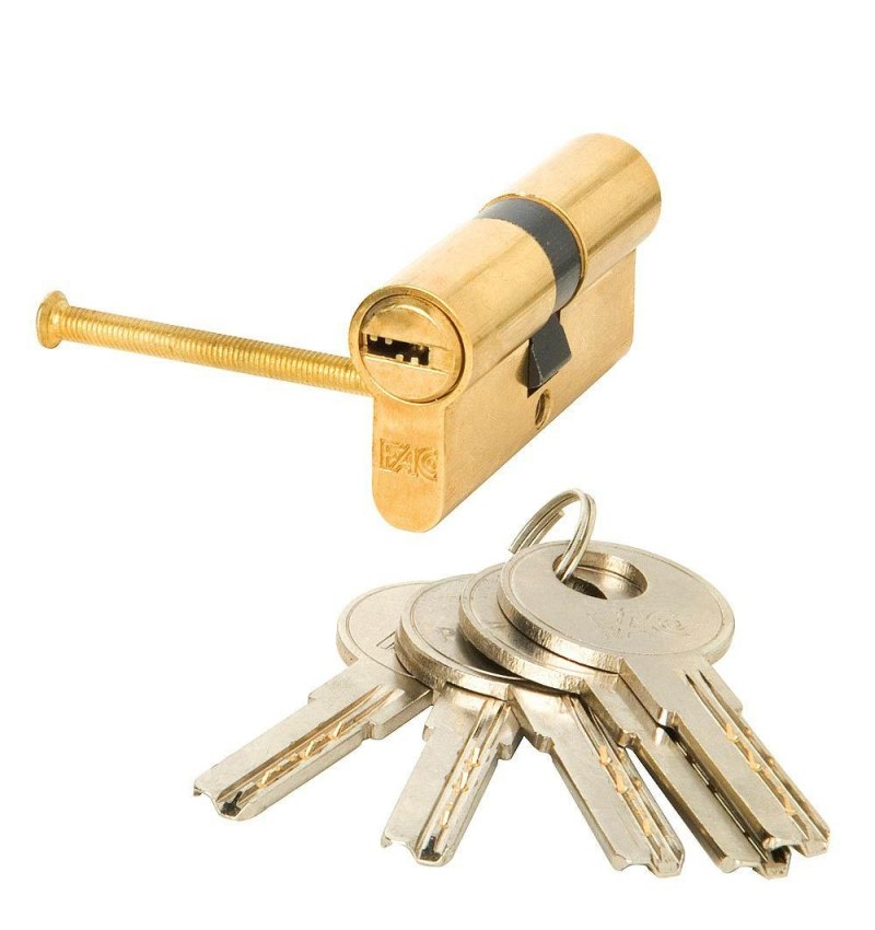 Cilindro Fac Seguridad 71-p 35x35 Latondao 15,0 mm.