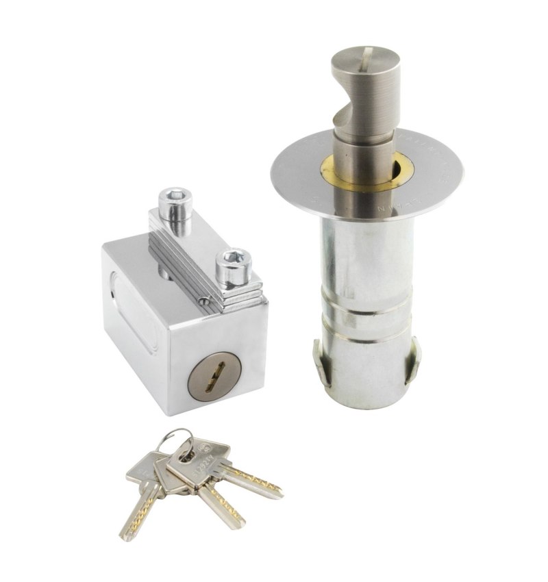 Candado Empotrar Llave Plana C-1 Hembra