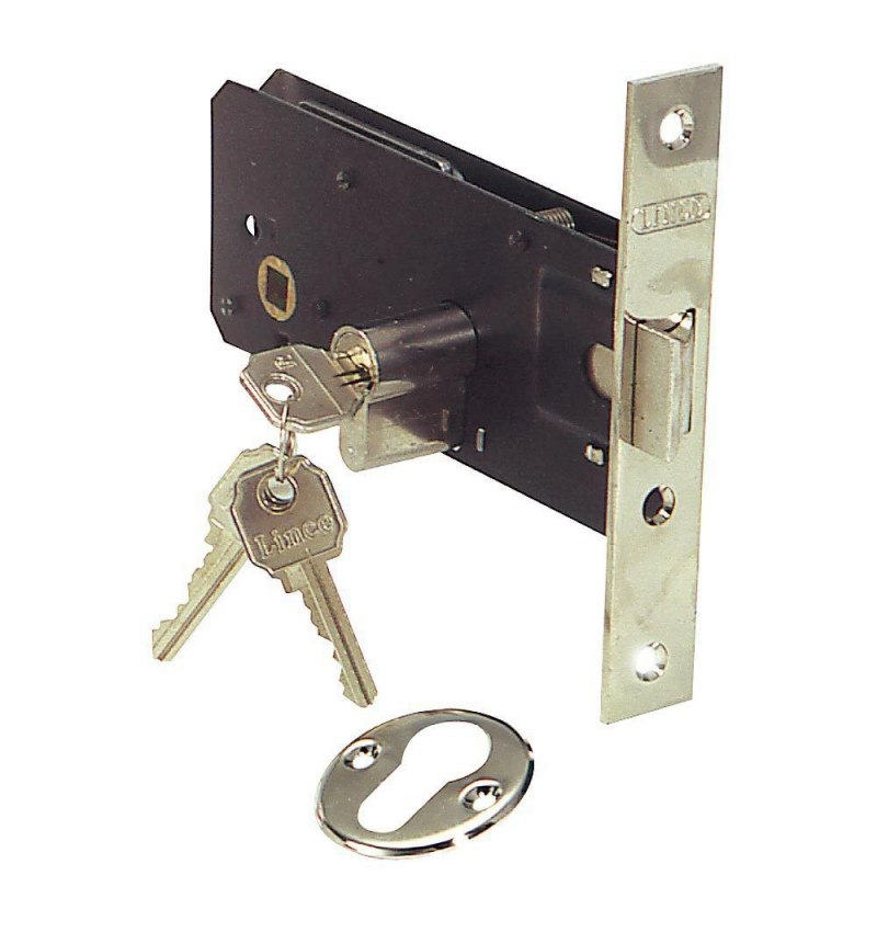 Cerradura Lince 5557         Inoxidable / 60 mm.