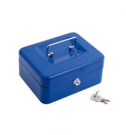 Caja Caudales Wolfpack  Pintada Nº 1   150x115 mm. Con Bandeja Interior