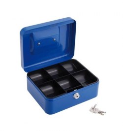 Caja Caudales Wolfpack  Pintada Nº 1   150x115 mm. Con Bandeja Interior