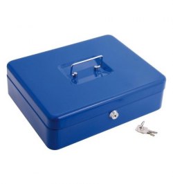 Caja Caudales Wolfpack  Pintada Nº 4   300x235 mm. Con Bandeja Interior
