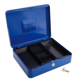 Caja Caudales Wolfpack  Pintada Nº 4   300x235 mm. Con Bandeja Interior