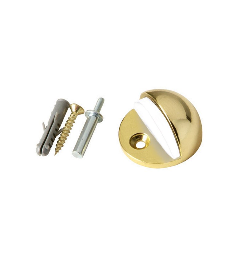 Tope Puerta Wolfpack Atornillar Acero Inoxidable Latonado