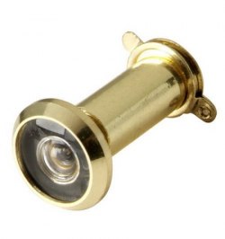 Mirilla Puerta 25-40 mm. Latonada (Blister 1pieza)