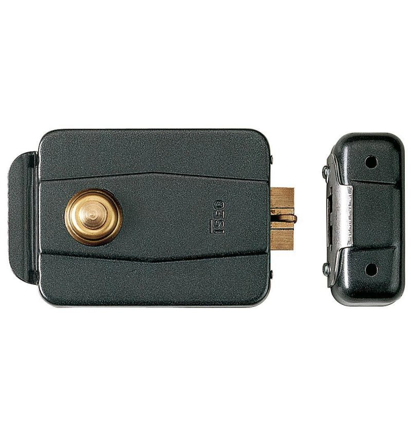 Cerradura Iseo 510-60 mm.eléctrica Con Pulsador