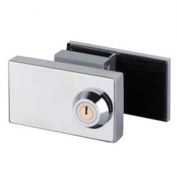 Cerradura Cbm 2002 Puerta Cristal Llave Plana