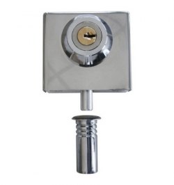 Cerradura CBM 2006 Puertacristal Llave Plana