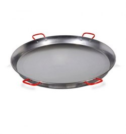 Paellera Valenciana de 115 cm. Pulida para 120 Personas