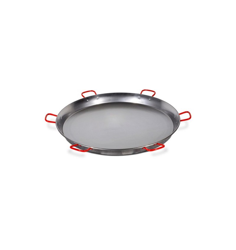 Paellera Valenciana de 130 cm. Pulida para 200 Personas