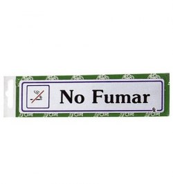 Rotulo "No Fumar"