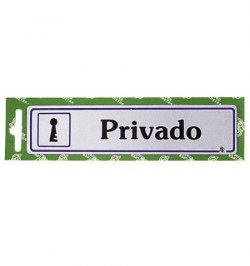 Rotulo "Privado"
