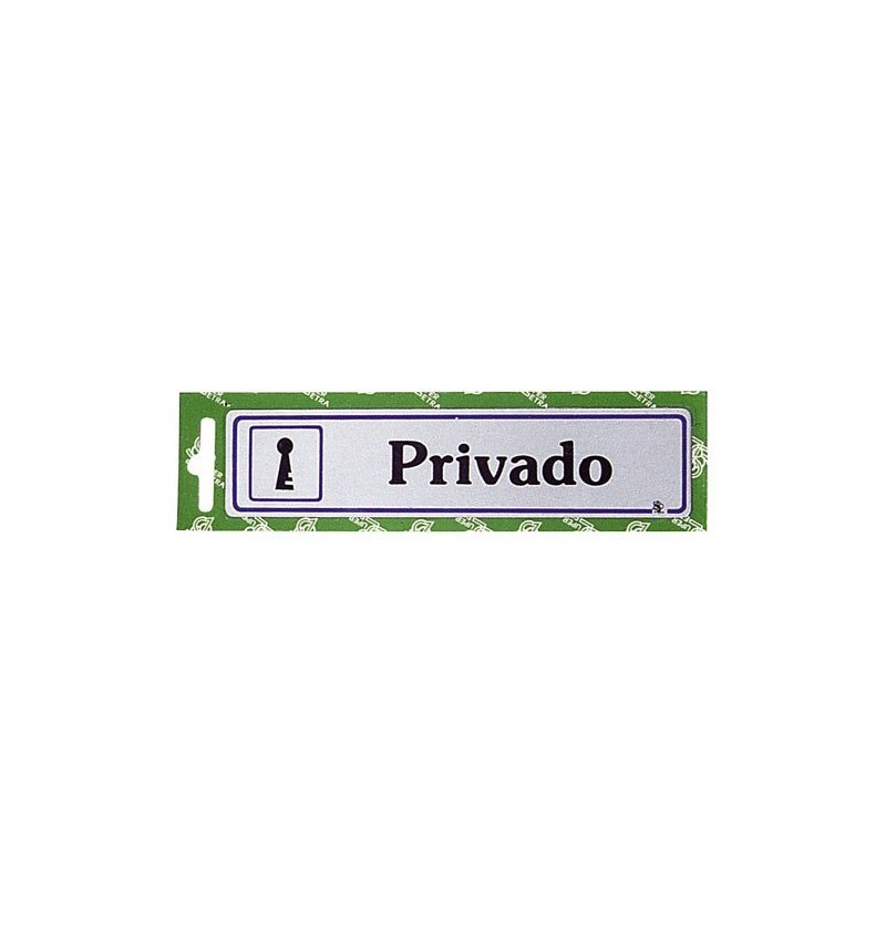 Rotulo "Privado"