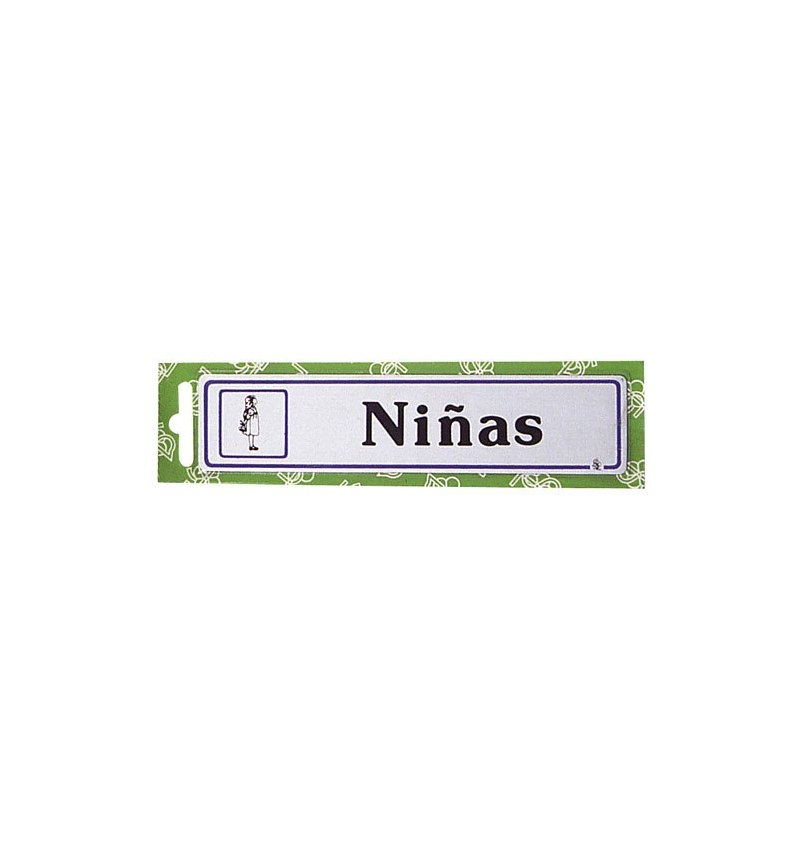 Rotulo "Niñas"