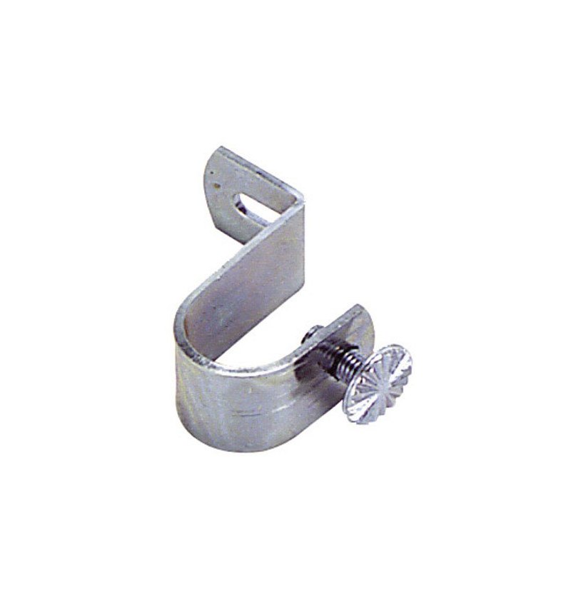 Soporte Barra 16 mm.Ø Cromo  Techo