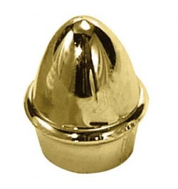 Terminal Barra Exterior Tubo 16 mm.Ø Oro