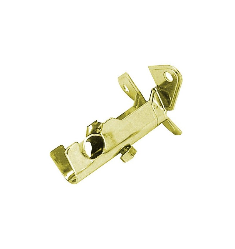 Soporte Barra 12 mm.Ø Oro Frontal