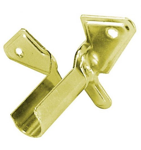 Soporte Barra 12 mm.Ø Oro Lateral