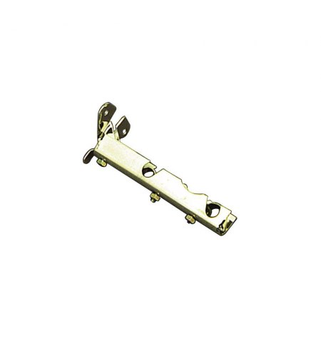 Soporte Barra 12 mm.Ø Oro Doble Frente