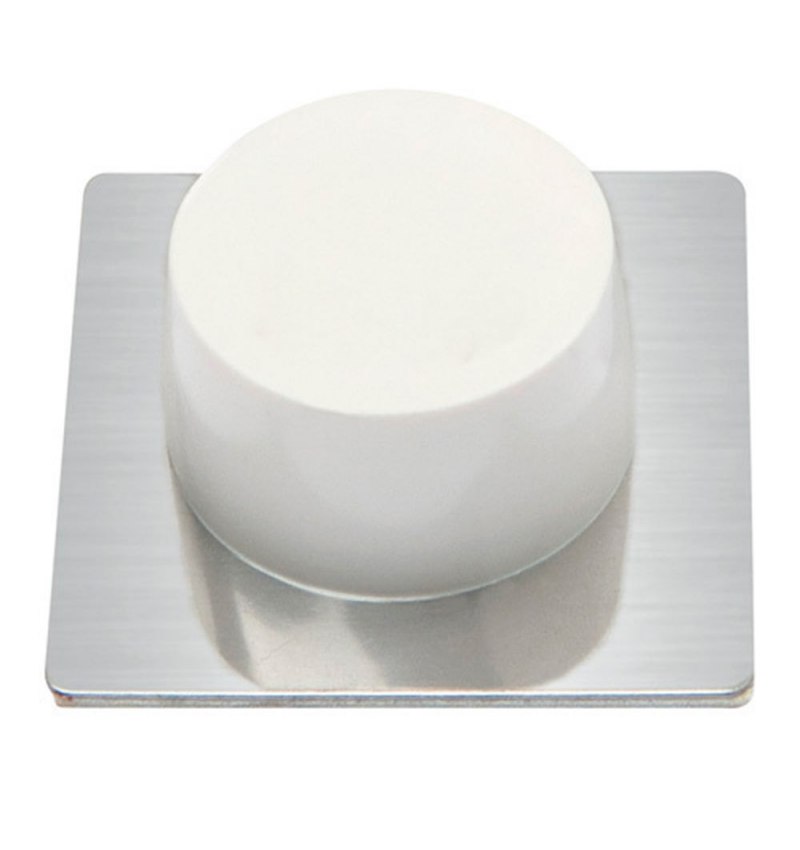 Tope Puerta Wolfpack Adhesivo Blanco