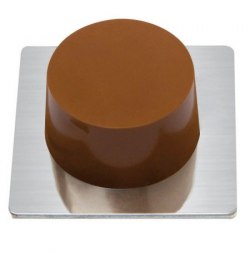 Tope Puerta Wolfpack Adhesivo Marron