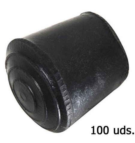 Contera Goma Conica 12 mm.   Bolsa 100 Unidades