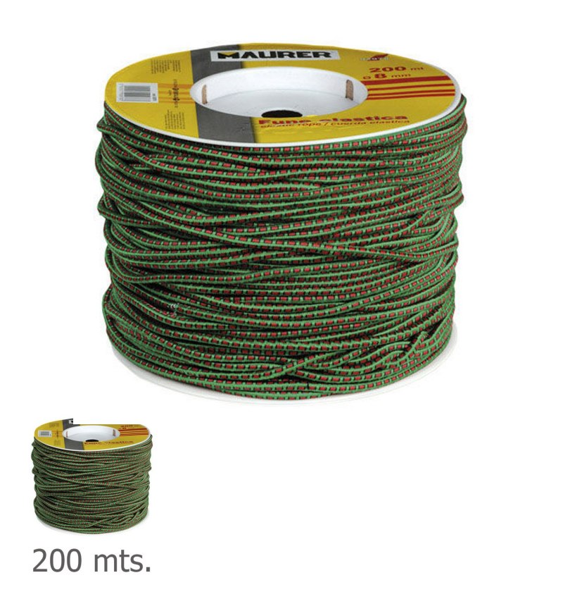 Pulpo De Goma 7 mm. Diámetro (Bobina 200 metros)