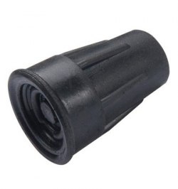 Tacos Para Baston Estriados 18 mm. (Bolsa 100 Unidades)