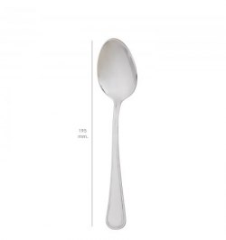 Cuchara Mesa Valencia 195 mm.Caja 12 unidades