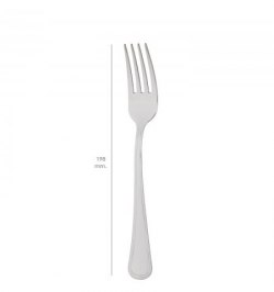 Tenedor Mesa Valencia 198 mm.Caja 12 unidades