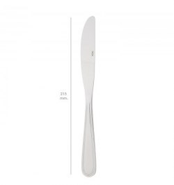 Cuchillo Mesa Valencia 215 mm.Caja 12 unidades